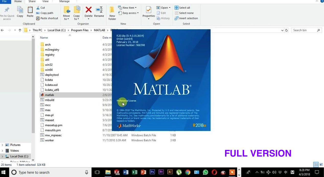 download matlab 2018b full crack 64 bit
